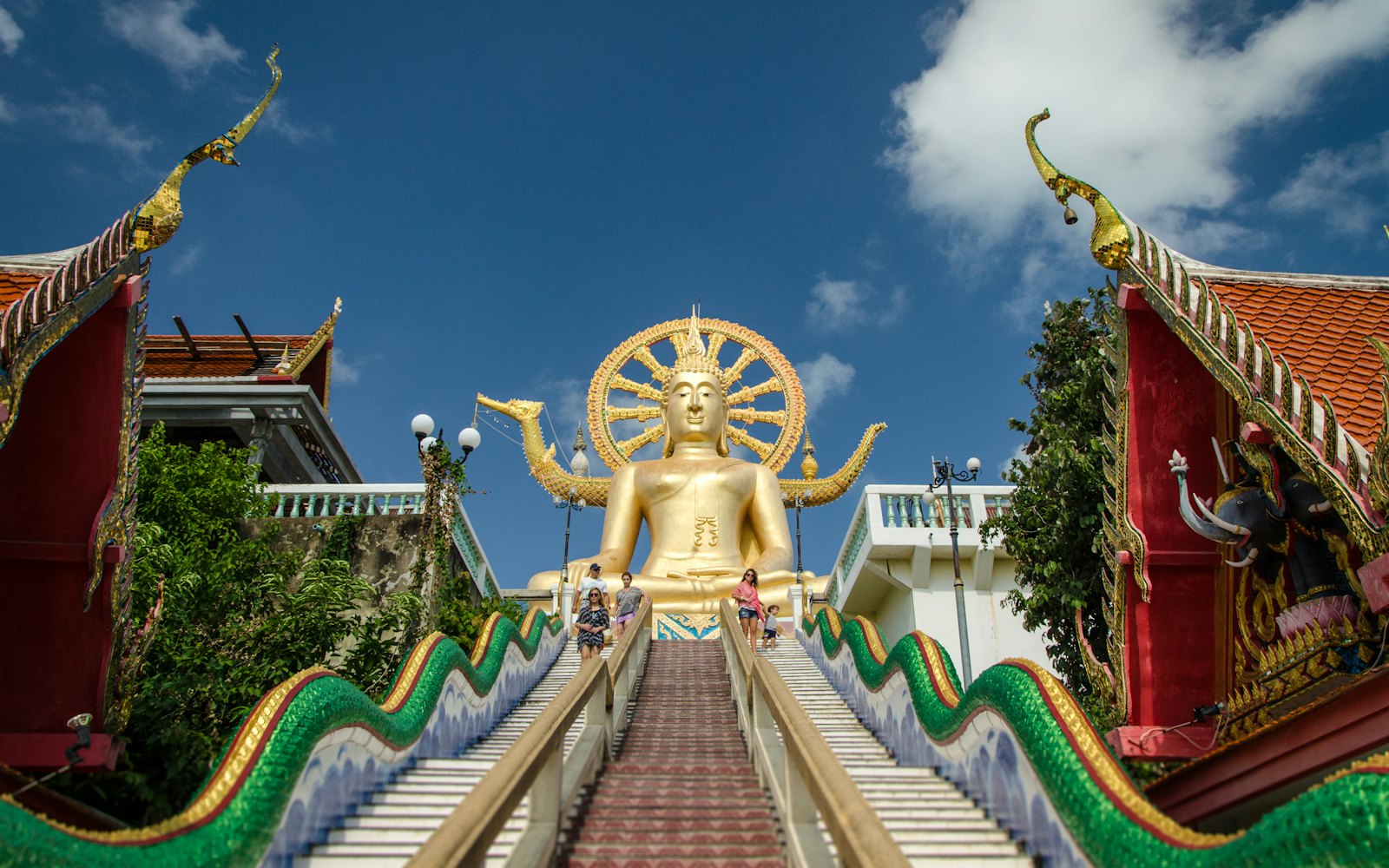 The Big Buddha temple on Koh Samui