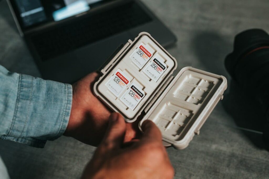 Hand holding a medicine case, planning PrEP refills before travelling on from Koh Samui